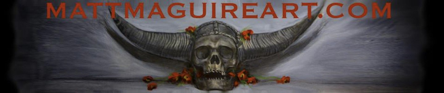 Matt Maguire Art Banner