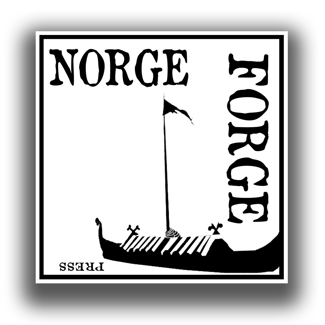 Norge Forge Logo and Button